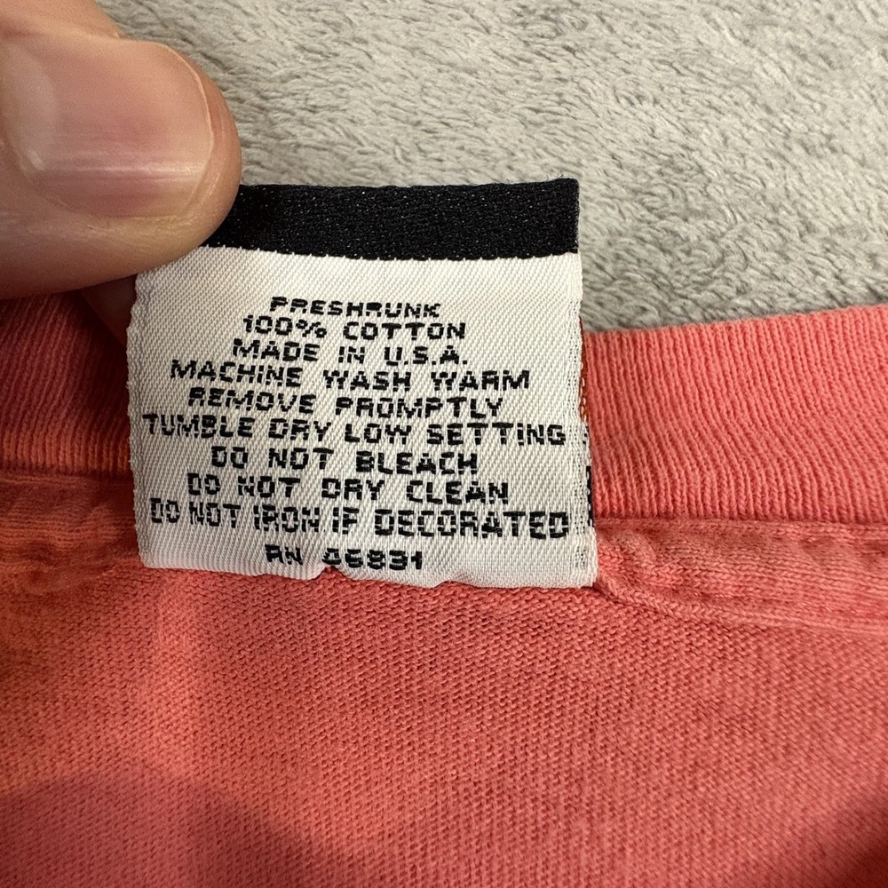 VTG Signal Sports Men's XL Pink Branson Missouri Sailboat Graphic T SEE DESCRIPT - Picture 4 of 12
